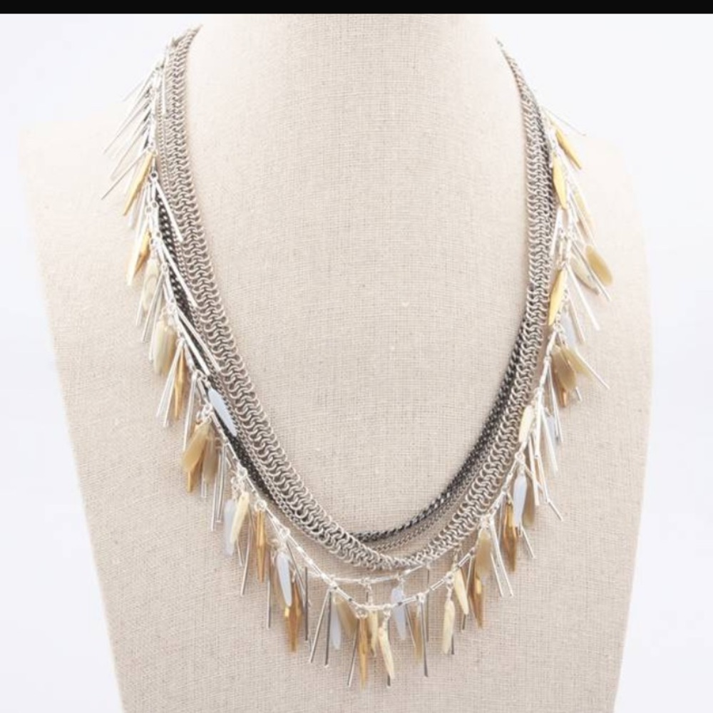 Stella and Dot Freya Fringe Necklace